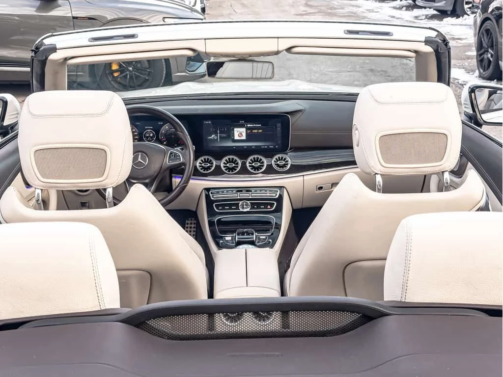 Mercedes-Benz E 400 Cabrio * AMG-Line * Фиксирана цена до БГ * , снимка 13 - Автомобили и джипове - 53806095