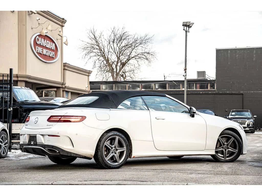 Mercedes-Benz E 400 Cabrio * AMG-Line * Фиксирана цена до БГ * , снимка 3 - Автомобили и джипове - 53806095