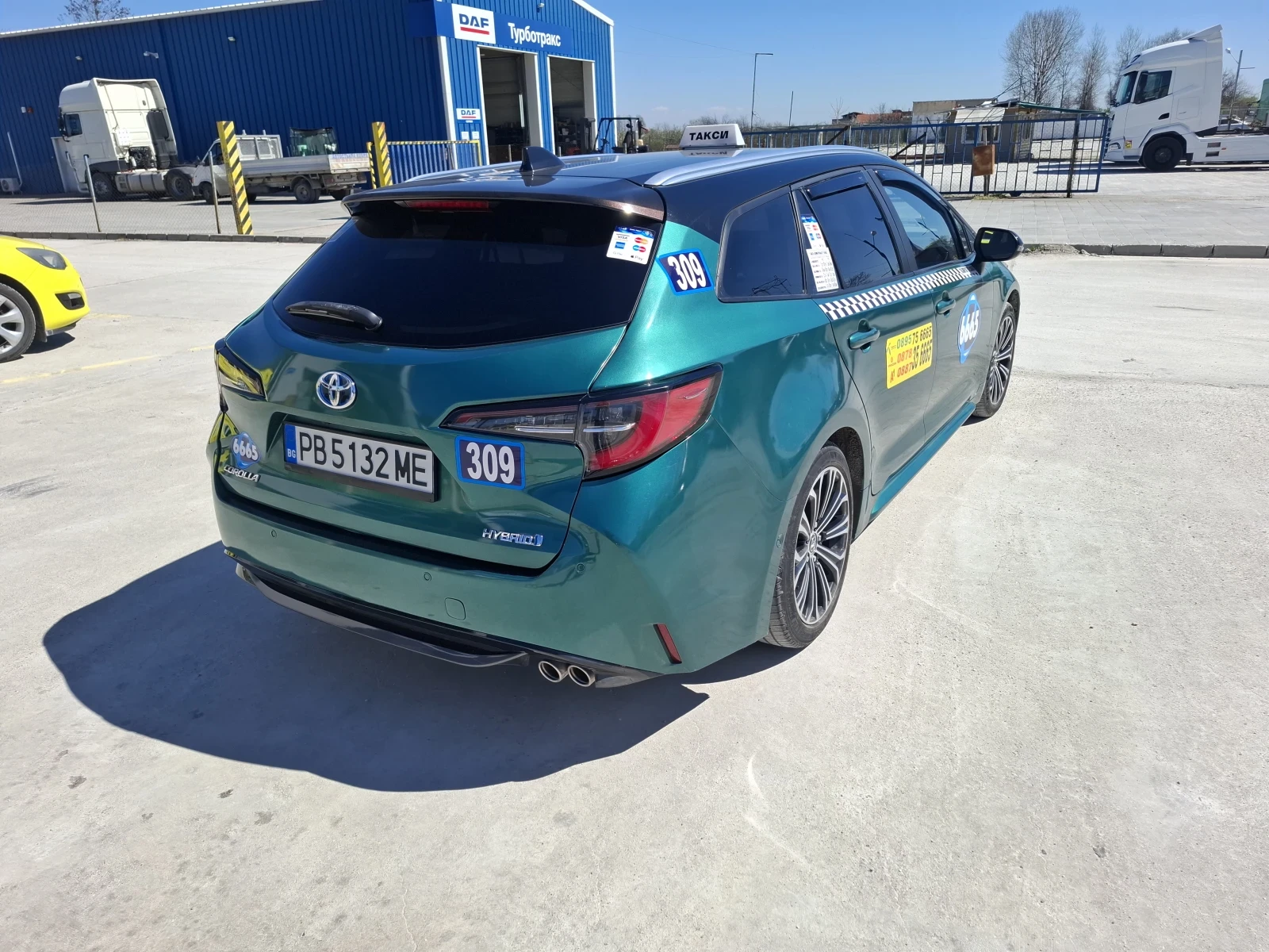 Toyota Corolla Напълно обслужена всичко платено за Такси, снимка 6 - Автомобили и джипове - 54111109