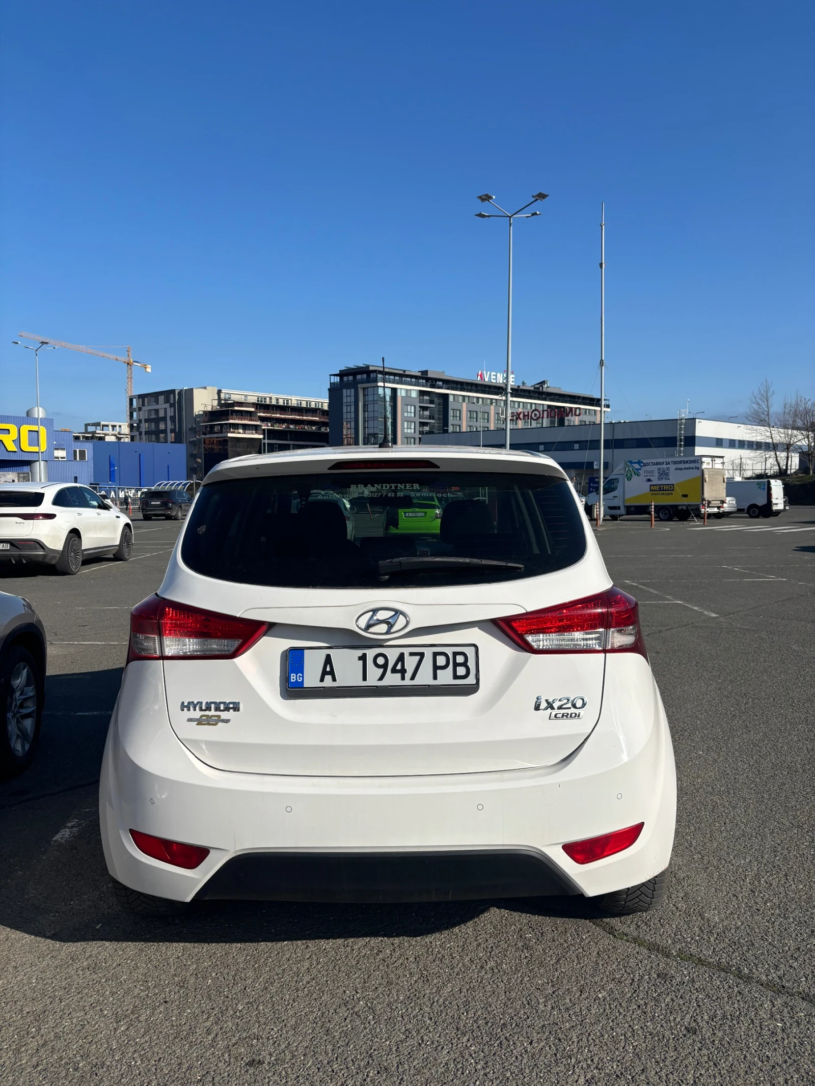 Hyundai Ix20 1.4 CRDi 90 к.с. Климатроник, Подгрев, Темпомат , снимка 3 - Автомобили и джипове - 54237936