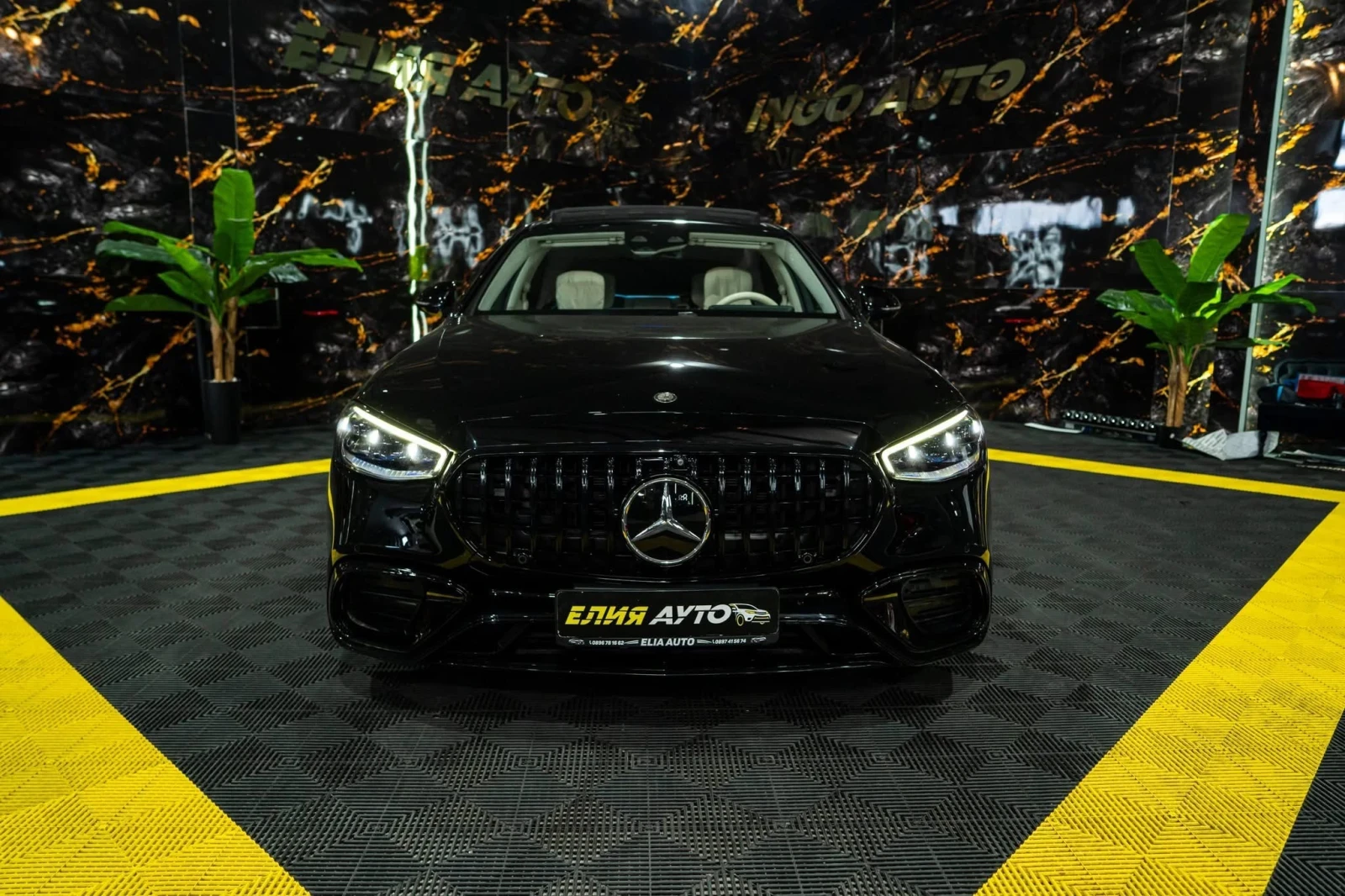 Mercedes-Benz S 350 D LONG 4MATIC AMG LINE LED BURM ПАНО ЛИЗИНГ 100%, снимка 3 - Автомобили и джипове - 55239088