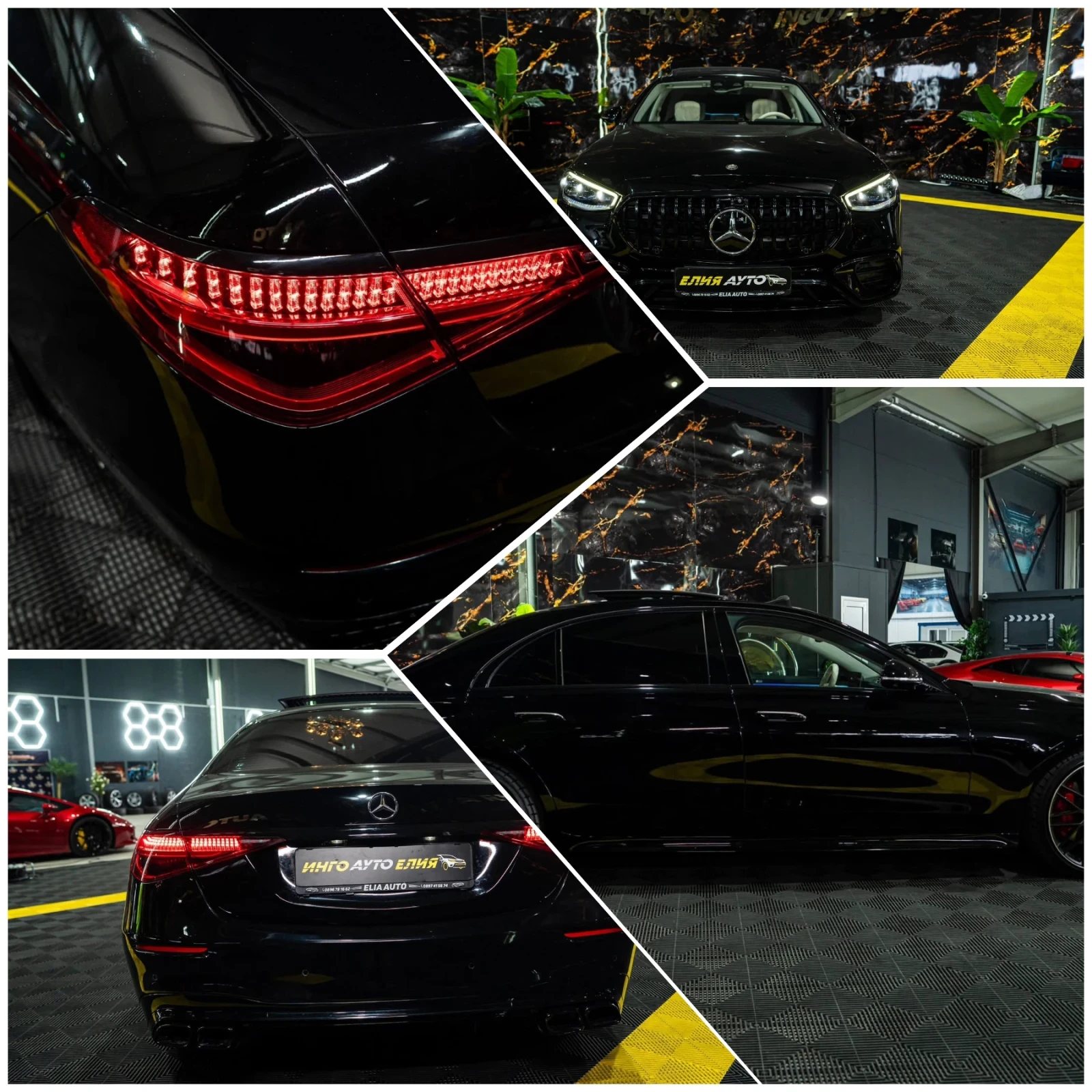 Mercedes-Benz S 350 D LONG 4MATIC AMG LINE LED BURM ПАНО ЛИЗИНГ 100%, снимка 17 - Автомобили и джипове - 55239088