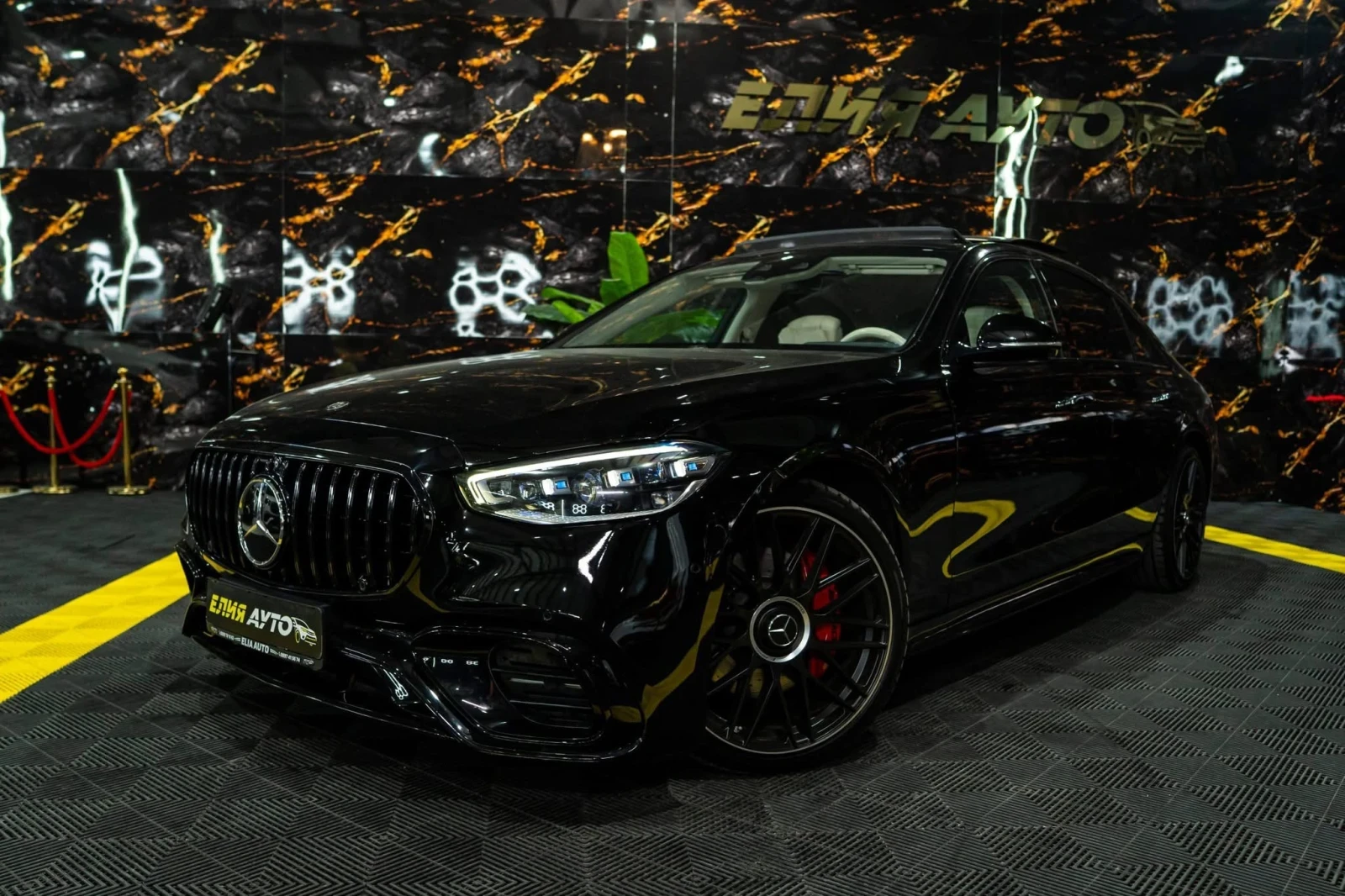 Mercedes-Benz S 350 D LONG 4MATIC AMG LINE LED BURM ПАНО ЛИЗИНГ 100%, снимка 4 - Автомобили и джипове - 55239088
