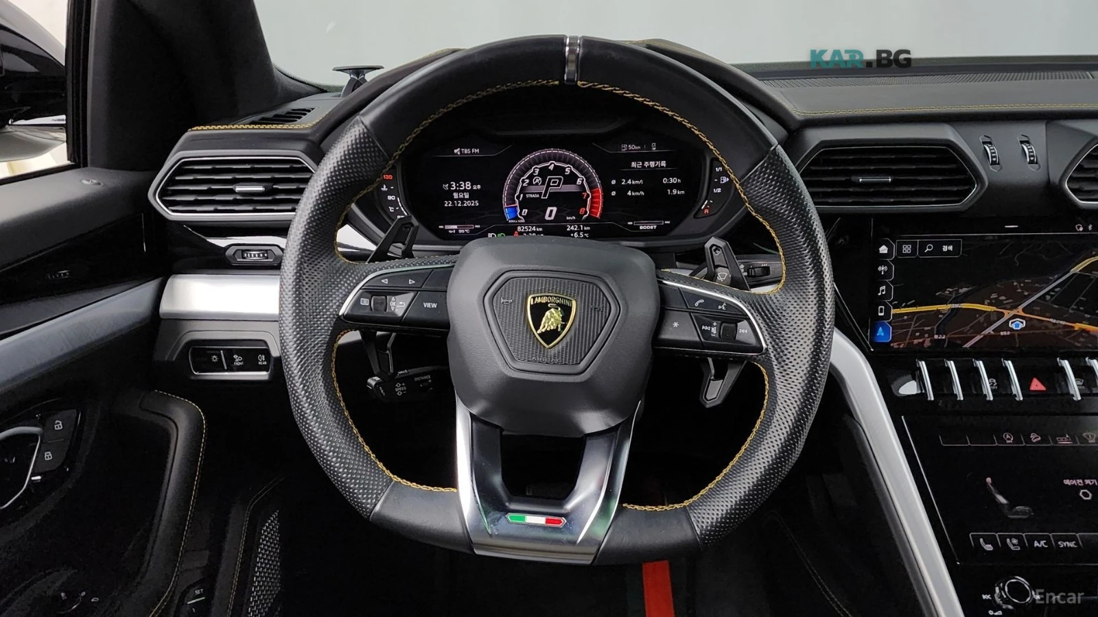 Lamborghini Urus * ПОДГРЕВ* ОБДУХВАНЕ* ПАНОРАМА* 360* HEAD-UP* TOP*, снимка 13 - Автомобили и джипове - 54893049