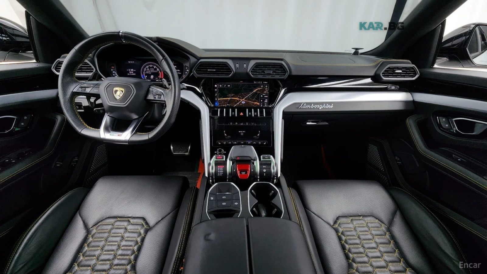 Lamborghini Urus * ПОДГРЕВ* ОБДУХВАНЕ* ПАНОРАМА* 360* HEAD-UP* TOP*, снимка 7 - Автомобили и джипове - 54893049