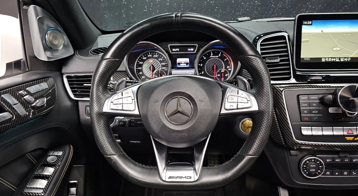 Mercedes-Benz GLE 63 AMG BURMESTER | DVD | 360, снимка 7 - Автомобили и джипове - 54948834
