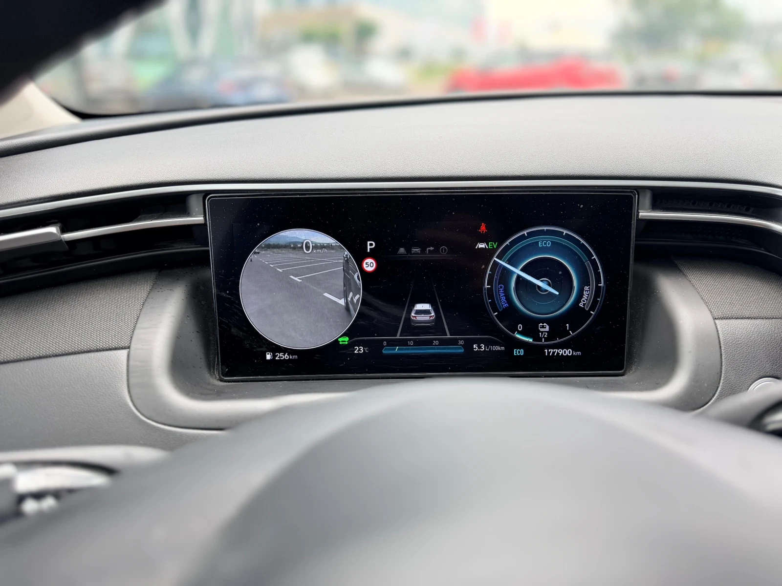 Hyundai Tucson 1.6Hybrid FULL Лизинг през Уникредит по 320 евро, снимка 12 - Автомобили и джипове - 54976636
