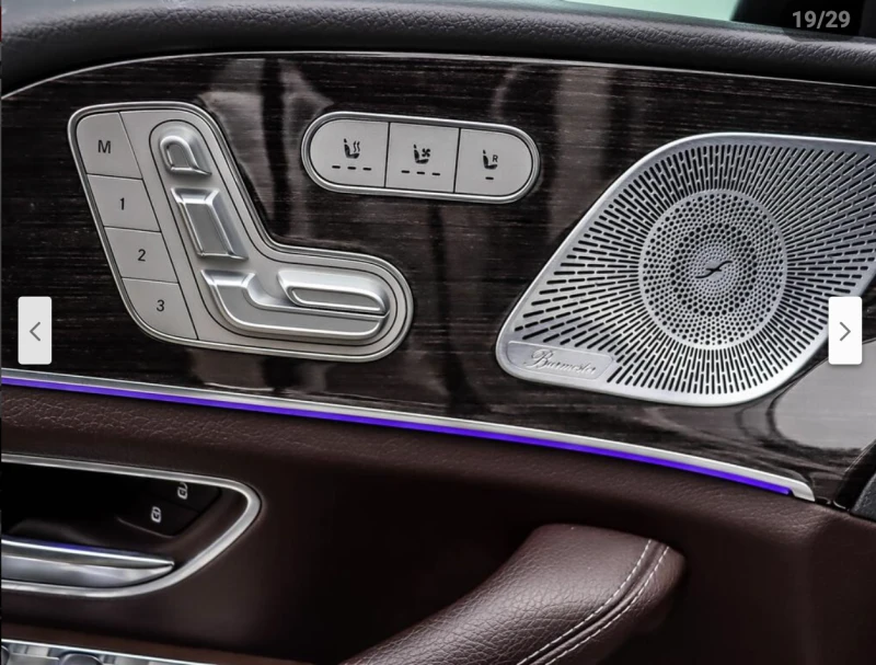 Mercedes-Benz GLS 450 BURMESTER* ОБДУХВАНЕ* 360КАМЕРА* LANE* ASSIST* ПАН, снимка 6 - Автомобили и джипове - 52934479