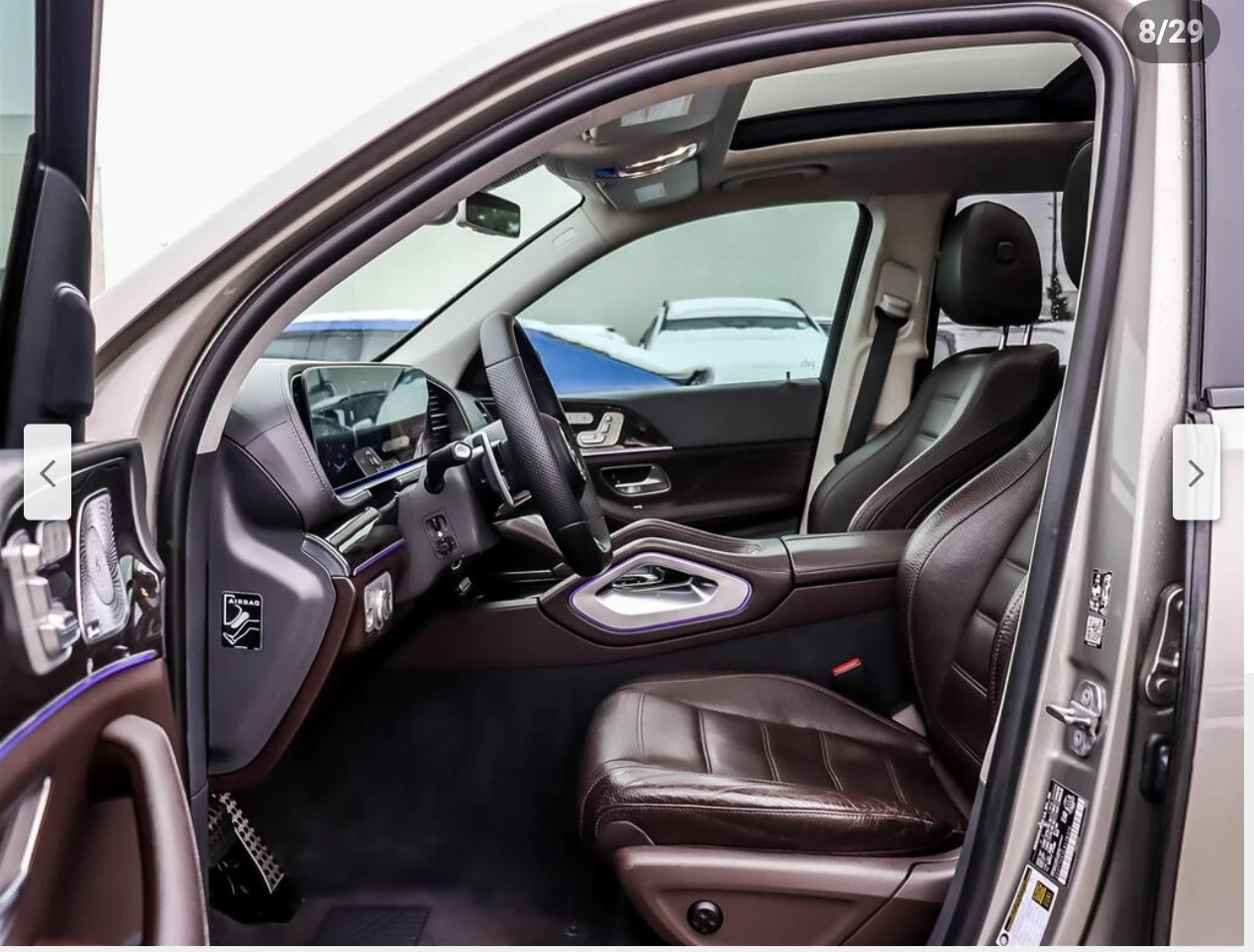 Mercedes-Benz GLS 450 BURMESTER* ���������* 360������* LANE* ASSIST* ��� | Mobile.bg � ����������� 12