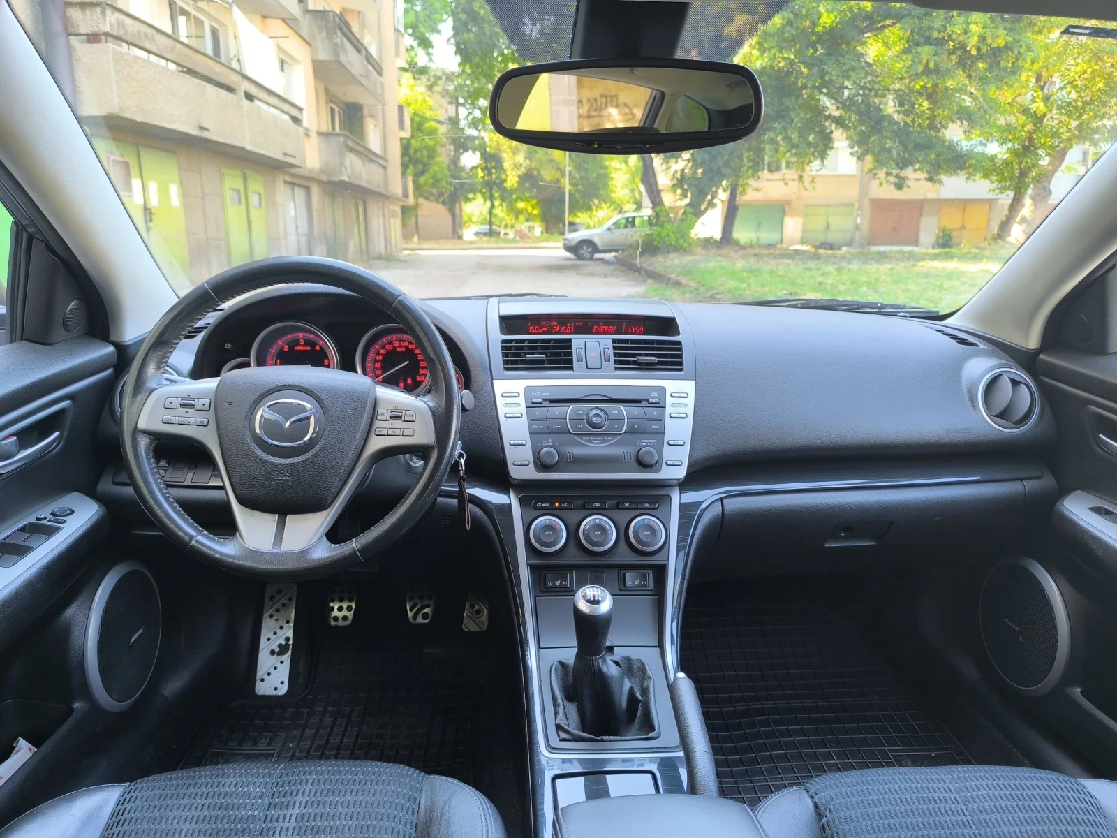 Mazda 6 2.0D, 2009, 140коня, снимка 10 - Автомобили и джипове - 54530236