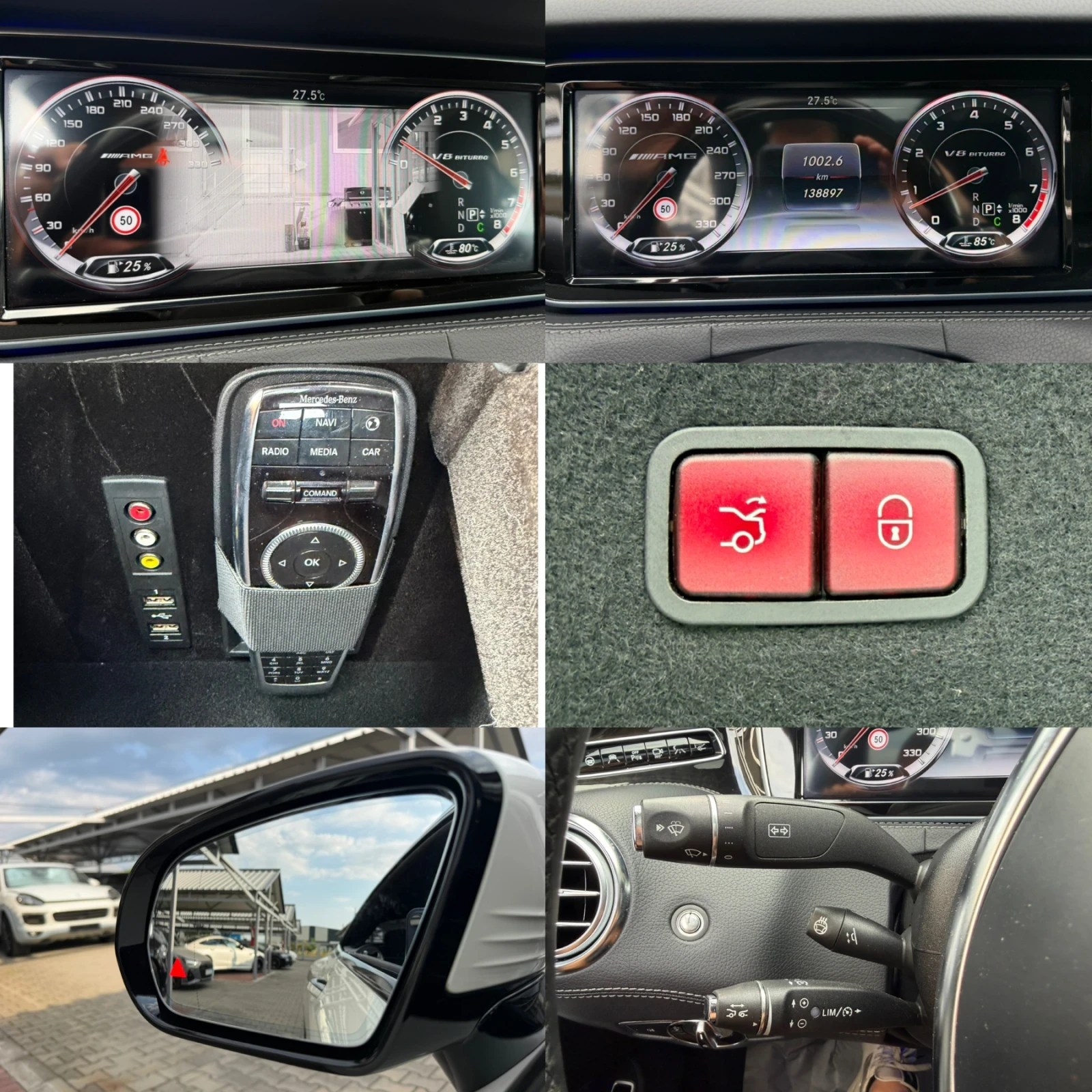 Mercedes-Benz S 500 COUPE#4MAT#AMG63PACK#DESIGNO#FULL FULL#138900KM, снимка 15 - Автомобили и джипове - 55066182
