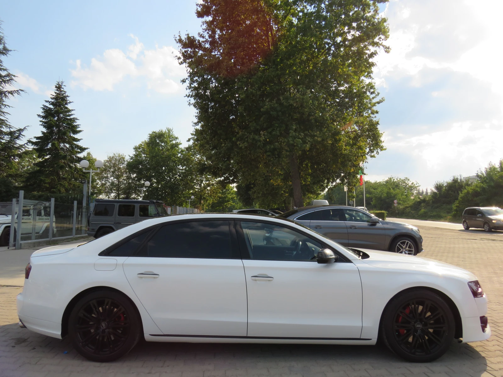 Audi A8 3.0T * HEAD-UP LONG 8ZF S8-PACK MATRIX* , снимка 4 - Автомобили и джипове - 55834665
