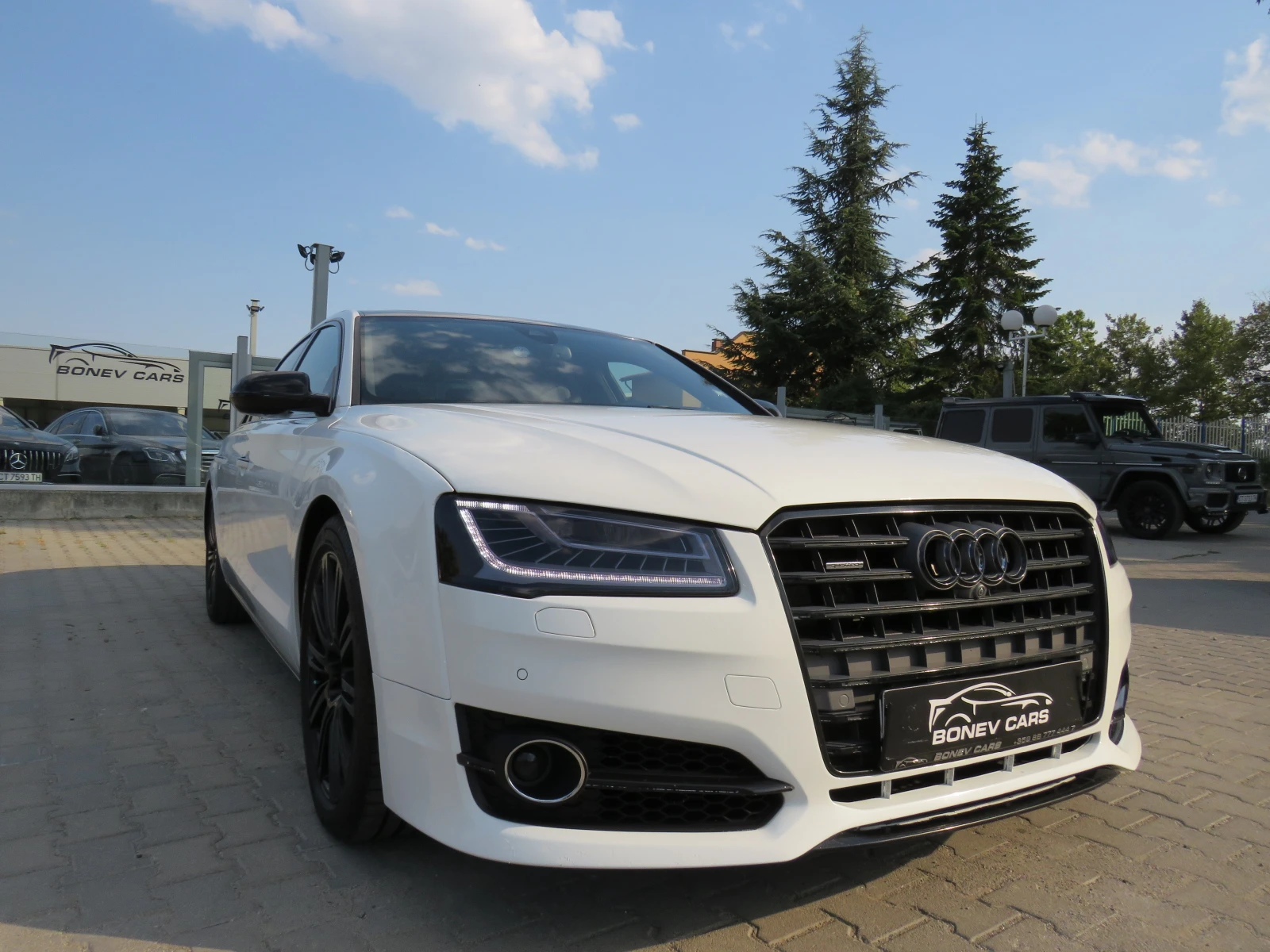 Audi A8 3.0T * HEAD-UP LONG 8ZF S8-PACK MATRIX* , снимка 3 - Автомобили и джипове - 55834665