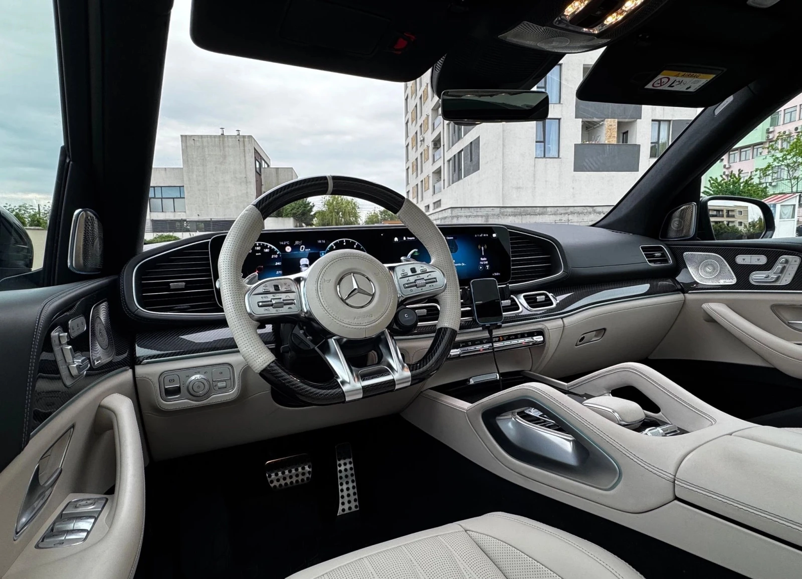 Mercedes-Benz GLS 63 AMG V8 EQ Boost 4MATIC+ , снимка 6 - Автомобили и джипове - 54862800