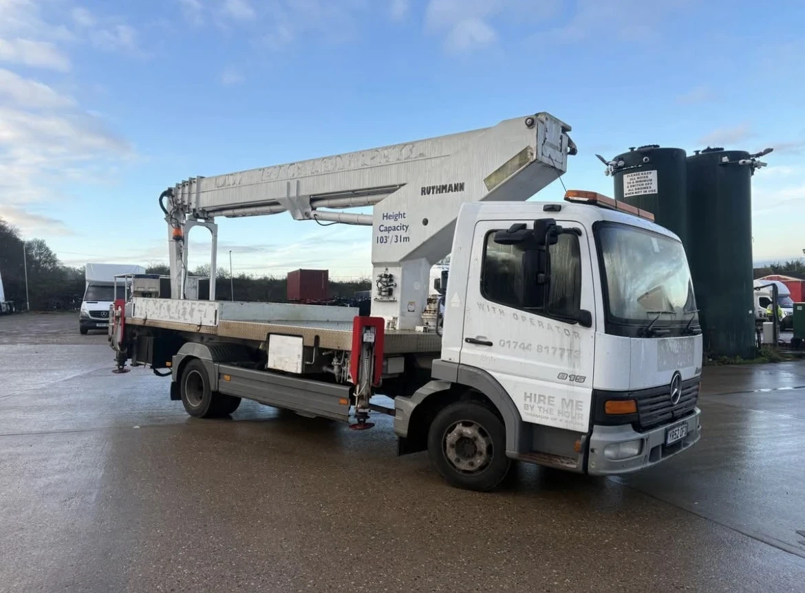 Автовишка Mercedes-Benz Atego Ruthmann TK310