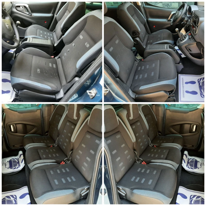 Citroen Berlingo 1.6HDi 2ключа ДВУЗОНОВ КЛИМАТРОНИК ПАРКТРОНИК, снимка 9 - Автомобили и джипове - 51052703