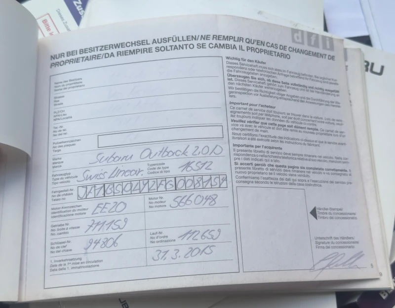 Subaru Outback, снимка 5 - Автомобили и джипове - 51358071