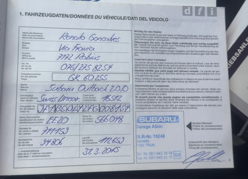 Subaru Outback, снимка 6 - Автомобили и джипове - 51358071