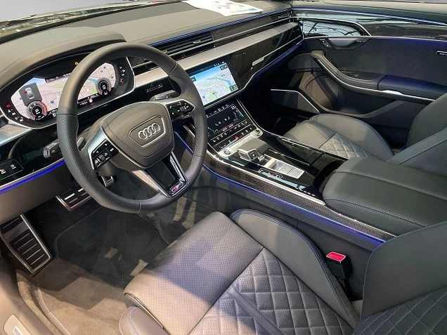 Audi A8 50 TDI Quattro = S-line = Black Optics Гаранция, снимка 6 - Автомобили и джипове - 52738660