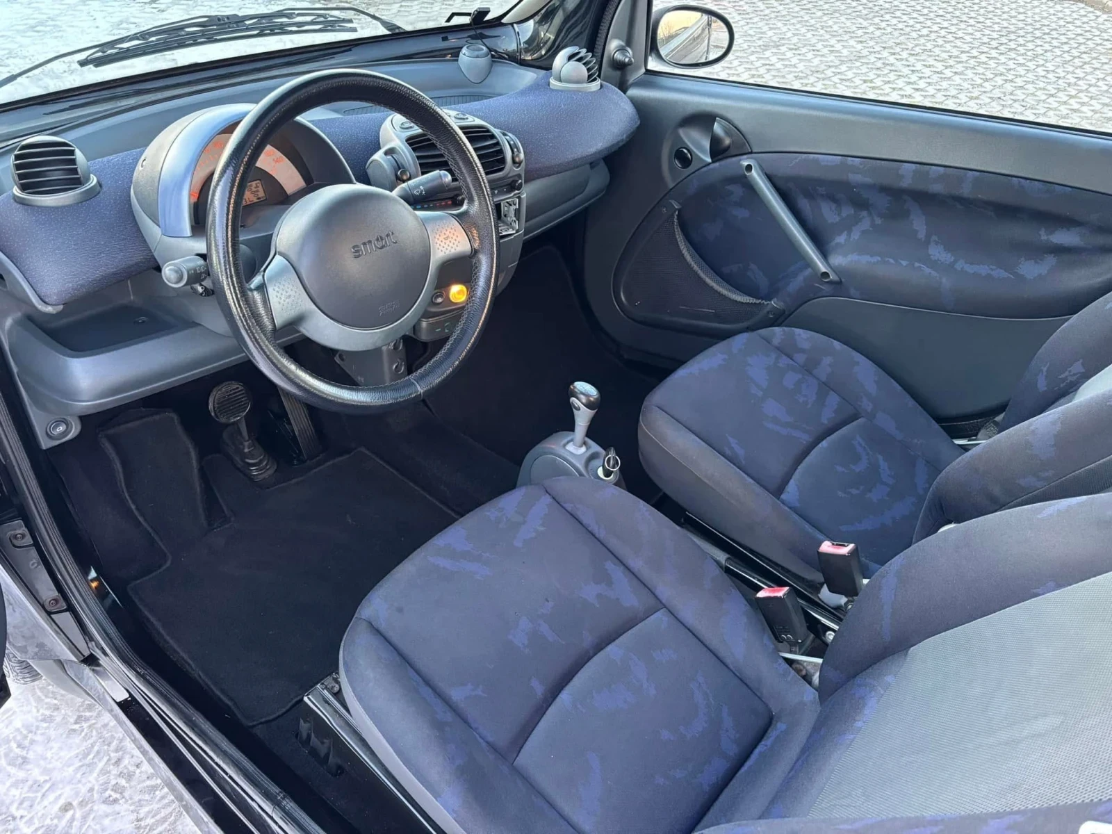 Smart Fortwo 600 Turbo Автоматик 134 000км Климатик, снимка 14 - Автомобили и джипове - 53987720