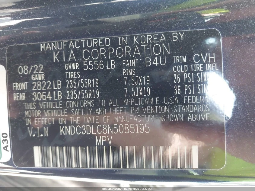 Kia EV6 Wind, снимка 9 - Автомобили и джипове - 55452443