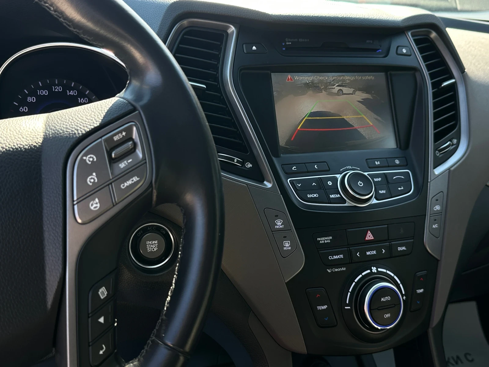 Hyundai Santa fe Premium* 4WD* Панорама* Камера* Xenon* , снимка 10 - Автомобили и джипове - 53558294