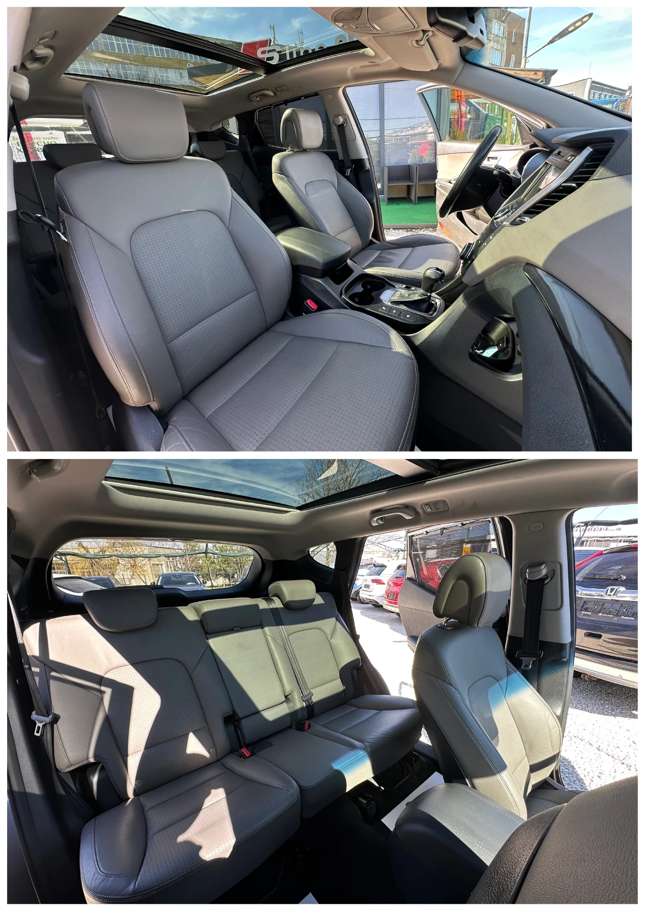 Hyundai Santa fe Premium* 4WD* Панорама* Камера* Xenon* , снимка 13 - Автомобили и джипове - 53558294