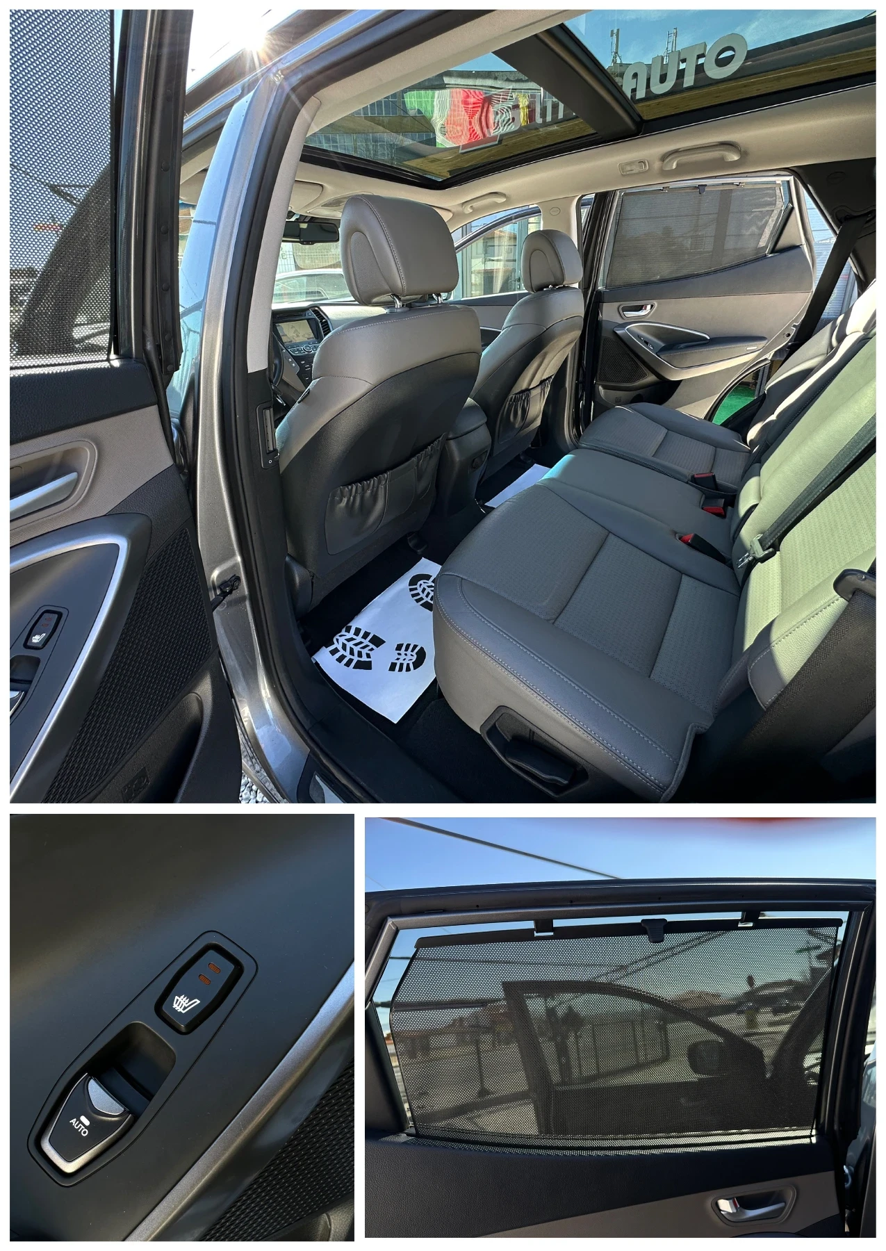 Hyundai Santa fe Premium* 4WD* Панорама* Камера* Xenon* , снимка 14 - Автомобили и джипове - 53558294