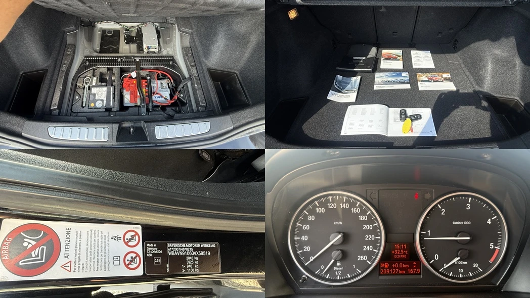 BMW X1 2.0TDI-184кс/Msport/NAVI/EURO 5B/ ВНОС ОТ ИТАЛИЯ, снимка 10 - Автомобили и джипове - 55588757