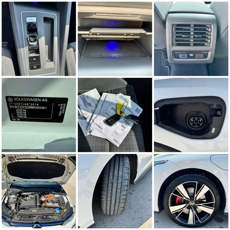 VW Golf 1.4GTE 245к.с ГАРАНЦИЯ 2021г. Обслужен във VW, снимка 17 - Автомобили и джипове - 51170411