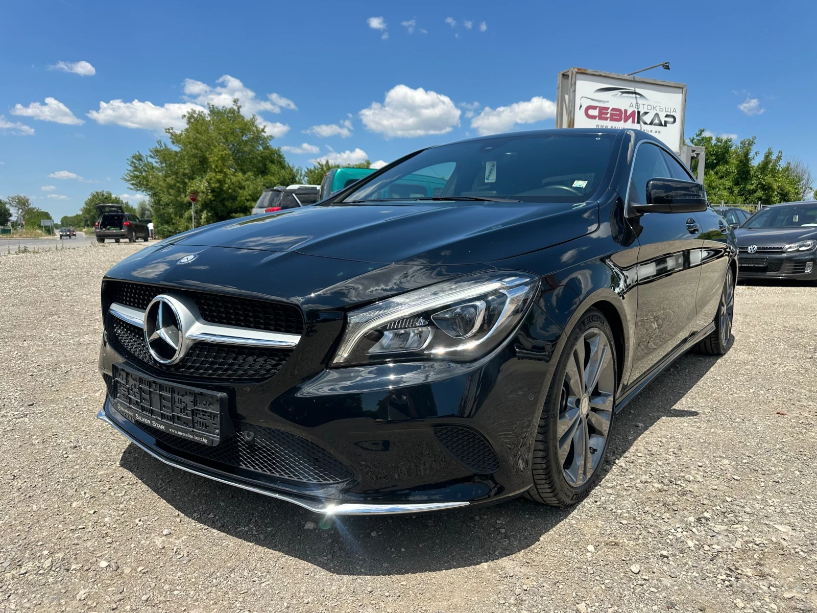 Mercedes-Benz CLA 180 Automatic, Silver Star, Full History, LED!, снимка 3 - Автомобили и джипове - 55019187