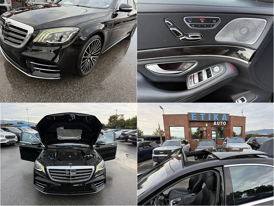 Mercedes-Benz S 560 DISTRONIK-ДЪЛГА БАЗА-4х4-VAKUM-MONITORI-DVD-360KAM, снимка 17 - Автомобили и джипове - 56154476