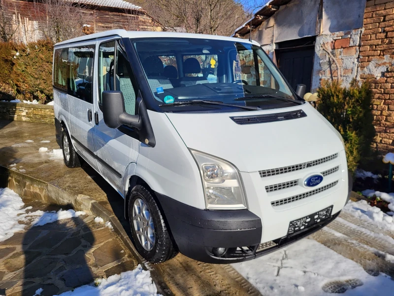 Ford Transit 2.2 TDCI 8+ 1 места * КЛИМАТИК* , снимка 1 - Бусове и автобуси - 48436112