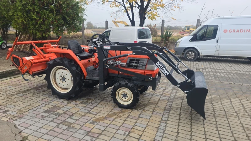 Трактор Kubota Kubota GL 23, с челен товороч и фреза