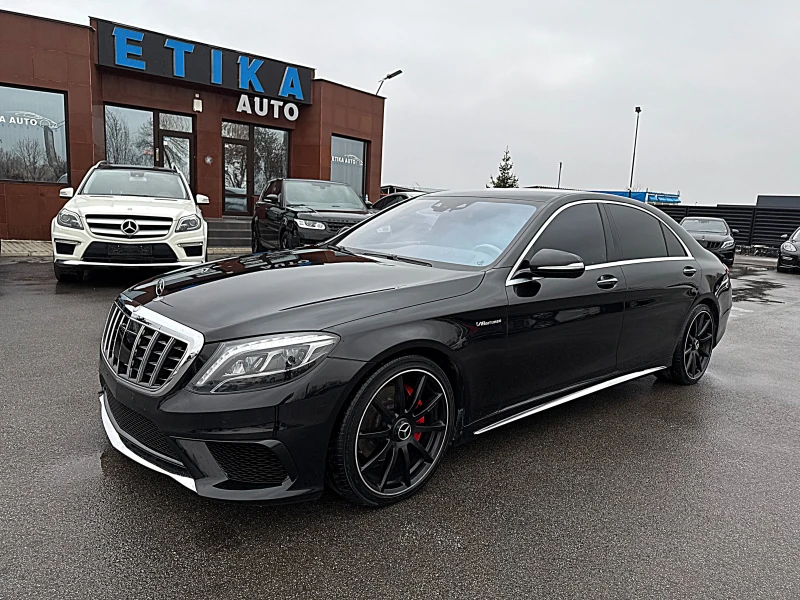 Mercedes-Benz S 350 S63AMG OPTIK-ДЪЛГА БАЗА-МОНИТУРИ-DVD-DISTRONIK-LED, снимка 3 - Автомобили и джипове - 48356931