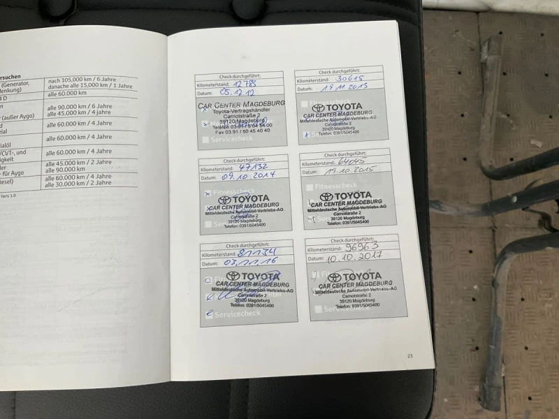 Toyota Avensis 1.8 Edition СЕРВИЗНА ИСТОРИЯ, снимка 6 - Автомобили и джипове - 51908561