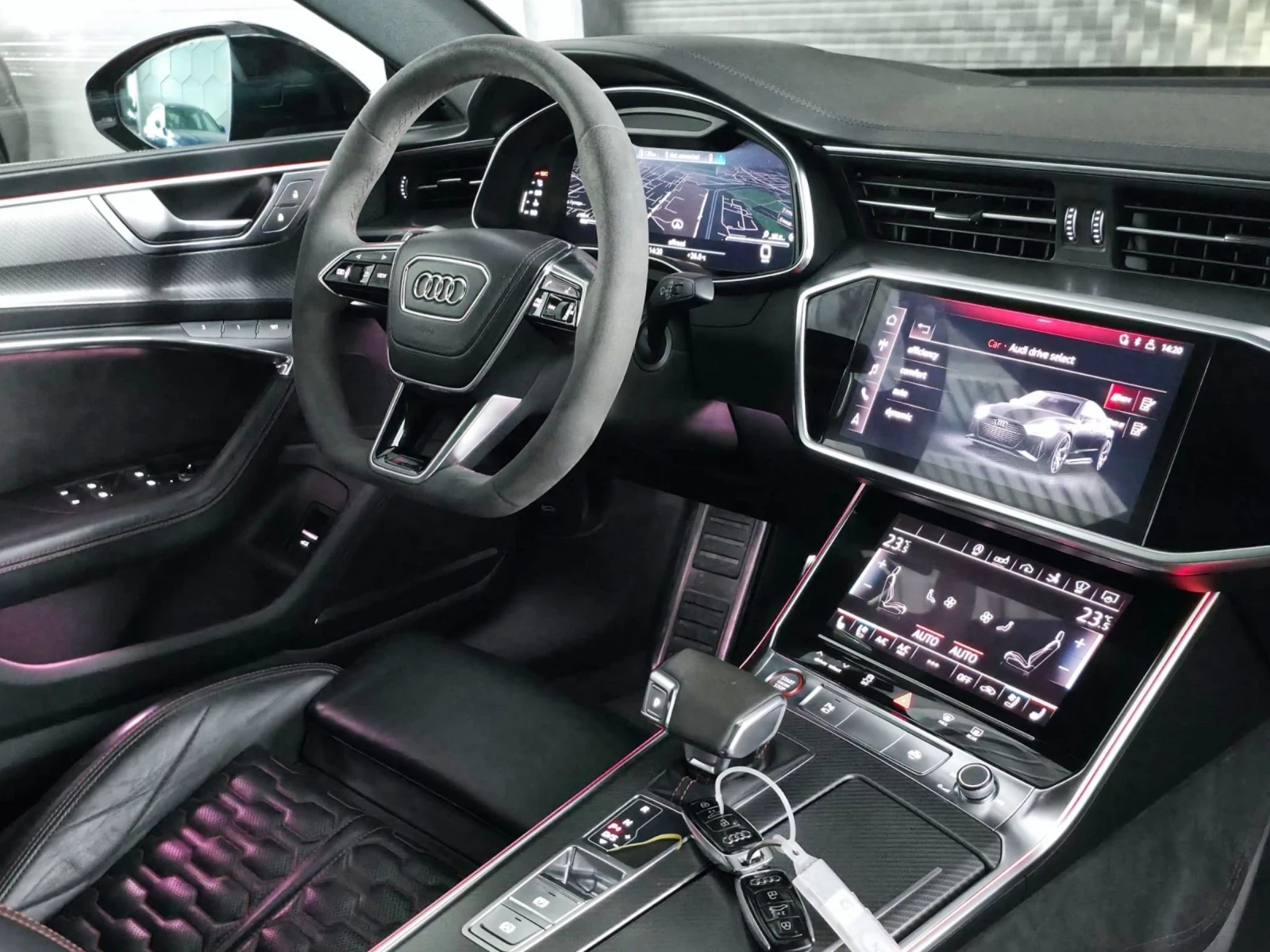 Audi Rs7 AUDI RS7 Ceramic Масажи Обдухване Full, снимка 9 - Автомобили и джипове - 53953619