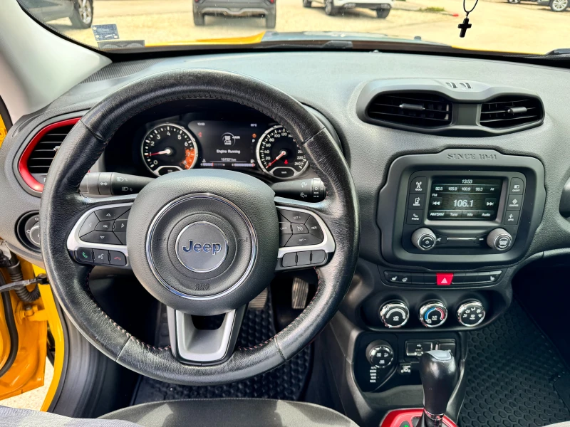 Jeep Renegade 2.4i ГАЗ 184к.с 9ск. TRAILHAWK 4x4, снимка 9 - Автомобили и джипове - 50471458