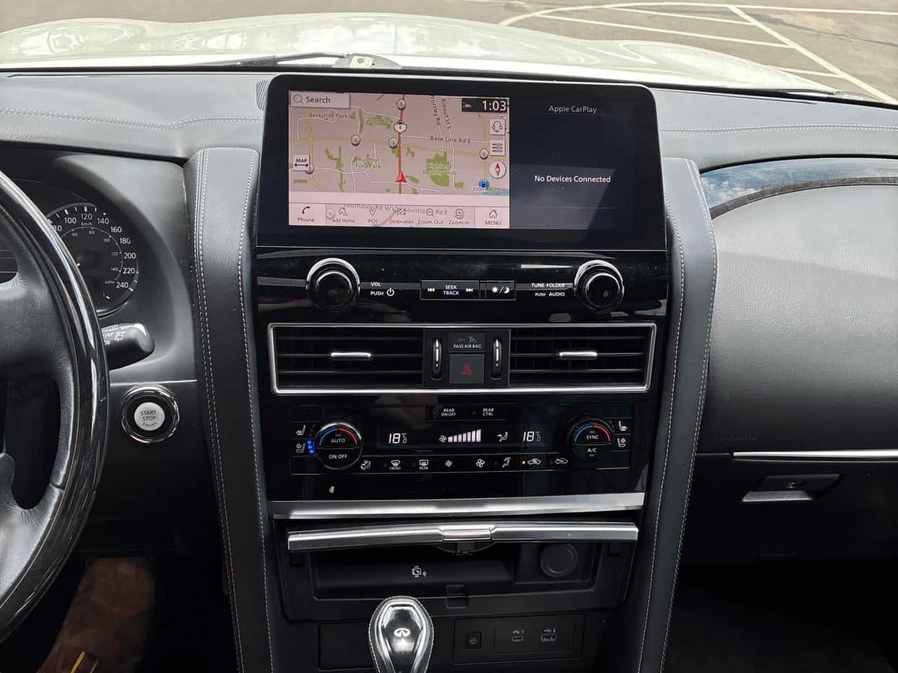 Infiniti QX80 LUXE 7 / 360 / DIS / Harman Kardon / АВТОКРЕДИТ , снимка 9 - Автомобили и джипове - 55041090