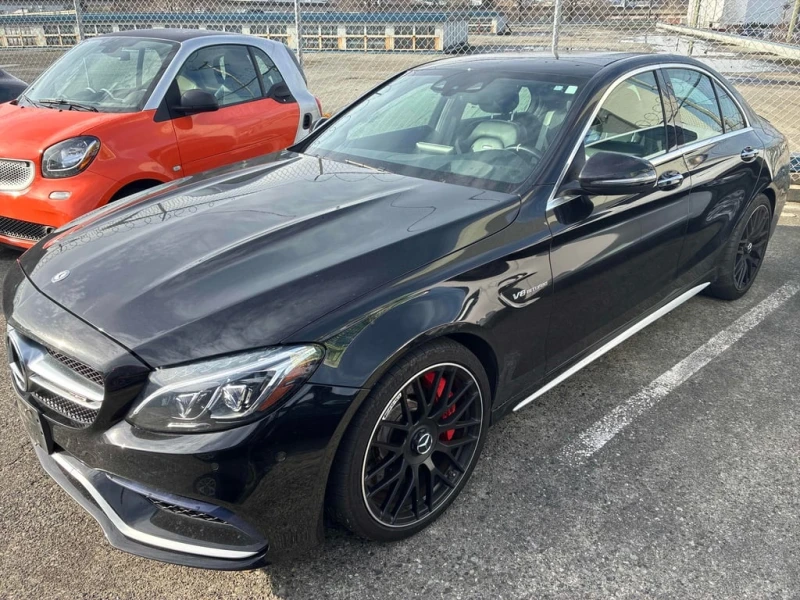 Mercedes-Benz C 63 AMG 2016 S * БЕЗ ПЪРВОНАЧАЛНА ВНОСКА * , снимка 3 - Автомобили и джипове - 53231391