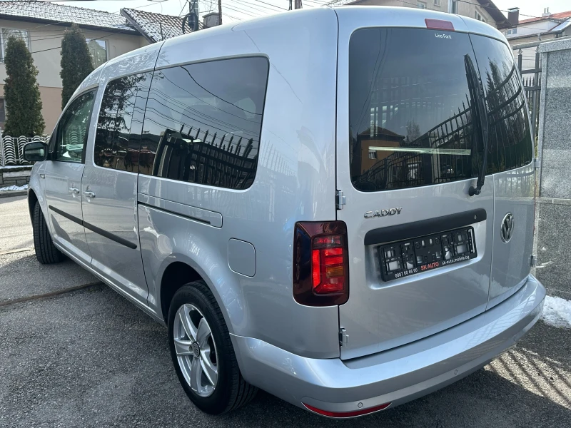 VW Caddy 2.0TDI-MAXi-FULL LED-AUTOMAT-DIST-KOЖА-PDC-EURO6, снимка 4 - Автомобили и джипове - 53542066