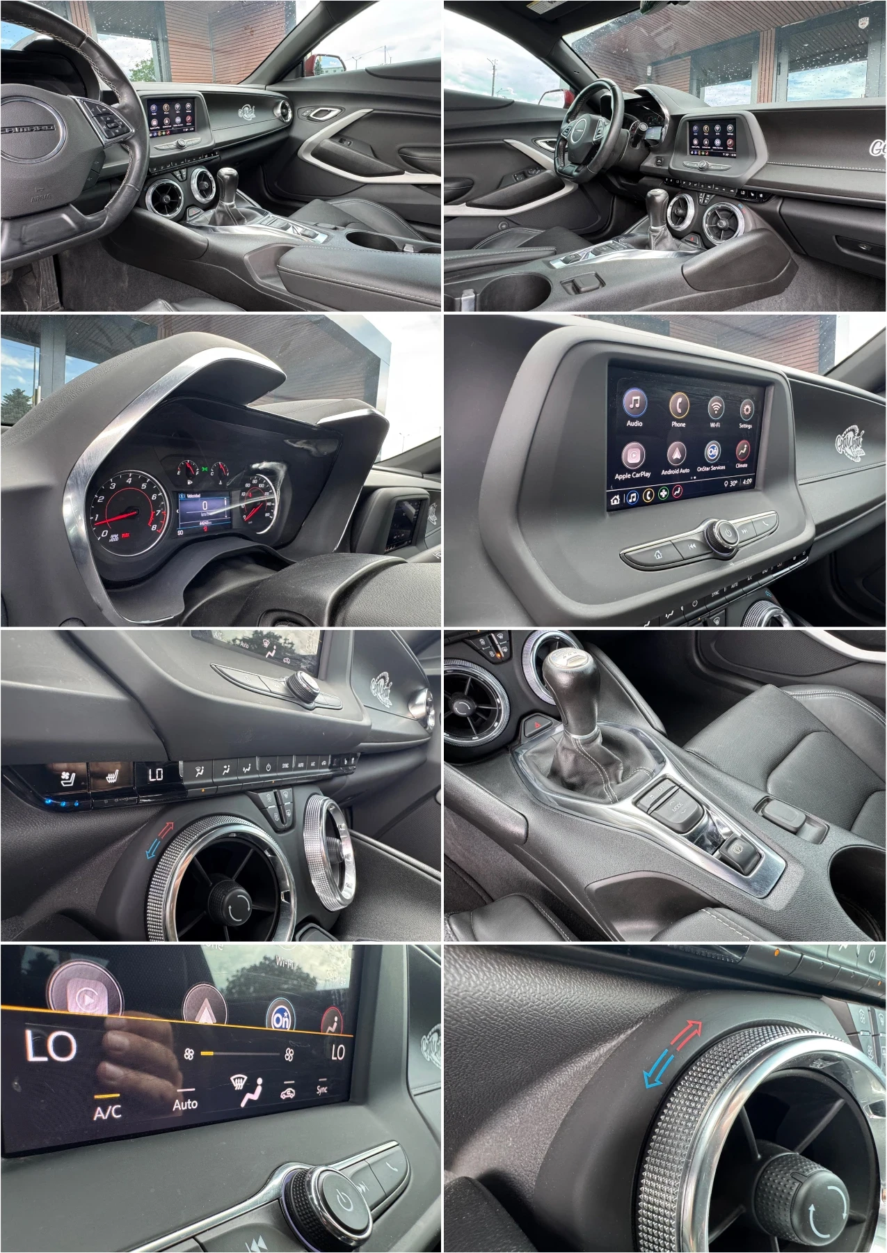 Chevrolet Camaro 2.0 T* CarPlay* Kamera* Keyless* Лизинг, снимка 16 - Автомобили и джипове - 54747222
