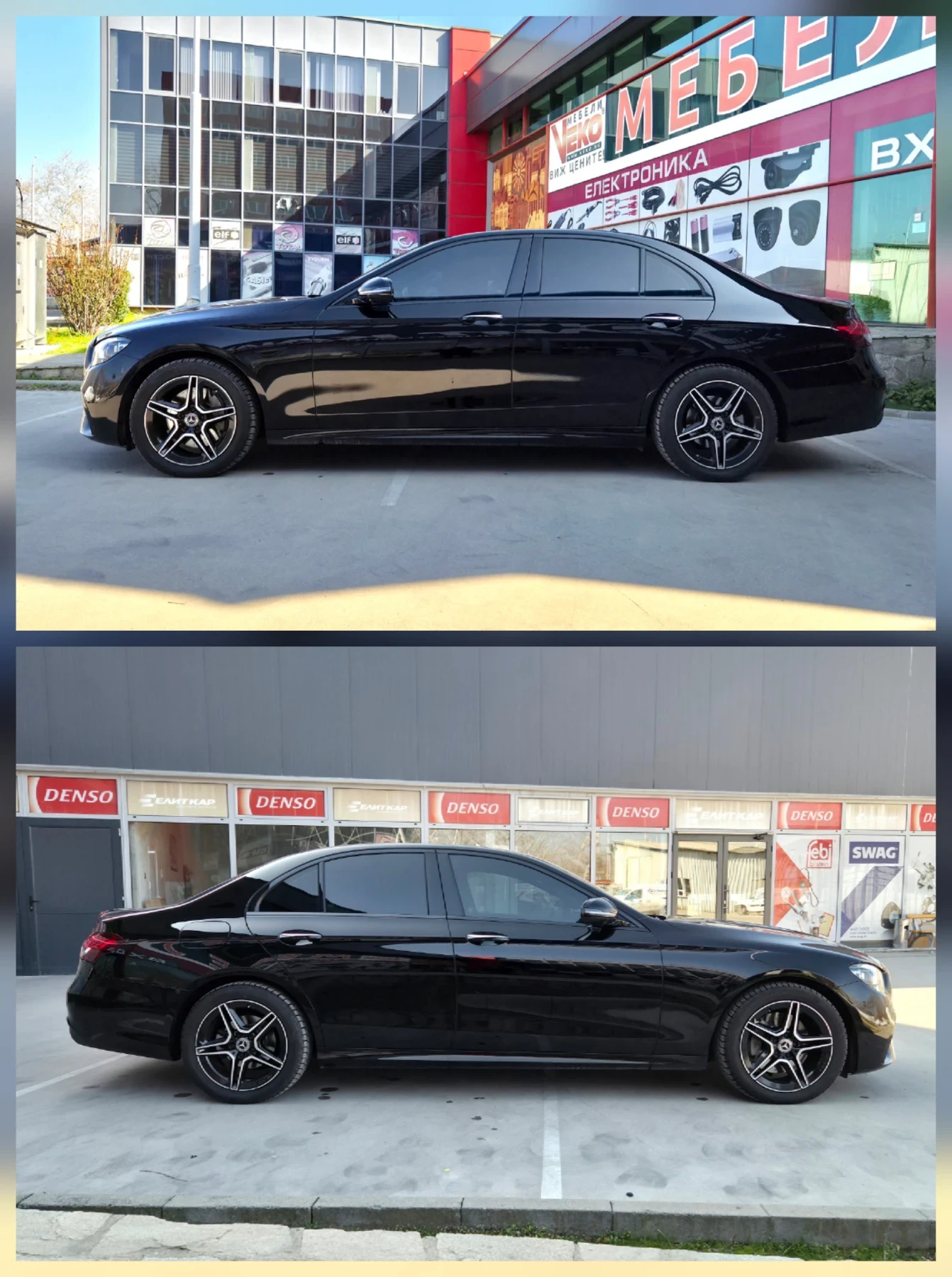 Mercedes-Benz E 220 AMG /4х4/360гр./ KEYLESS/ ПОДГРЕВ, снимка 5 - Автомобили и джипове - 54756239