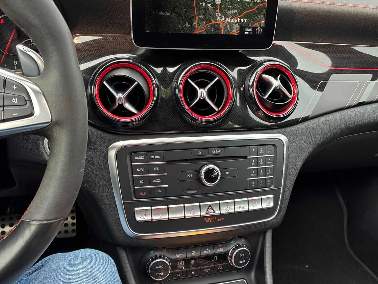 Mercedes-Benz CLA * AMG 45 * CARFAX * БЕЗ ПЪРВОНАЧАЛНА ВНОСКА, снимка 9 - Автомобили и джипове - 55601525