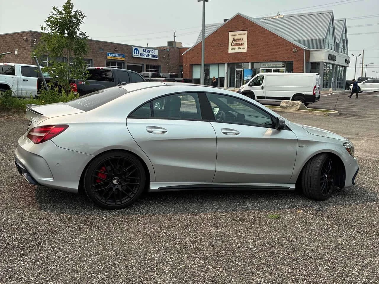 Mercedes-Benz CLA * AMG 45 * CARFAX * БЕЗ ПЪРВОНАЧАЛНА ВНОСКА, снимка 3 - Автомобили и джипове - 55601525