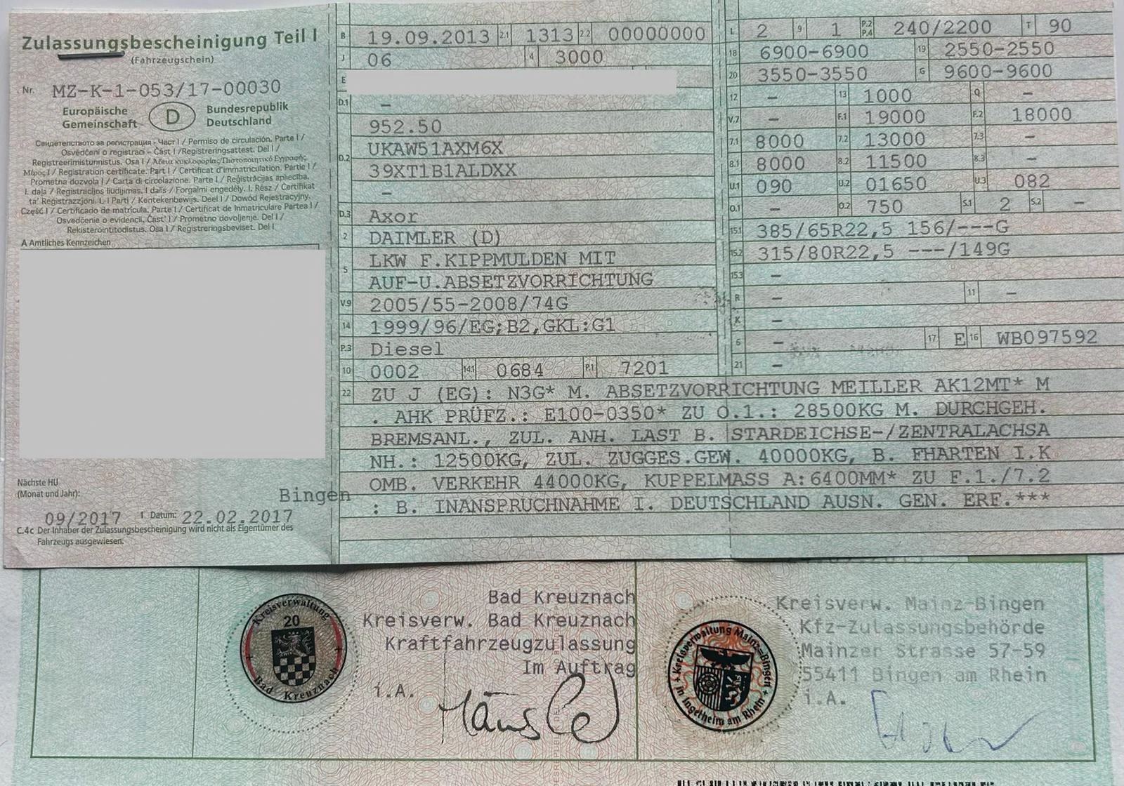 Mercedes-Benz 1834 Axor, снимка 9 - Камиони - 54055237