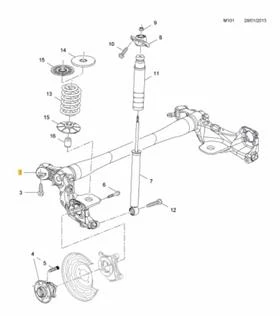 4029129    OPEL MOKKA / CHEVROLET TRAX 2WD 2013-  42564438 / 95325748 | Mobile.bg    1