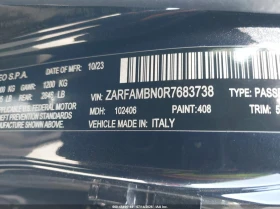 Alfa Romeo Giulia 2.0l Veloce Rwd, снимка 9