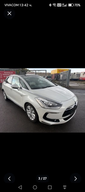 Citroen DS5 2.0-163 КС АВТОМАТИК, HIBRID, 4x4, NAVI. , снимка 3