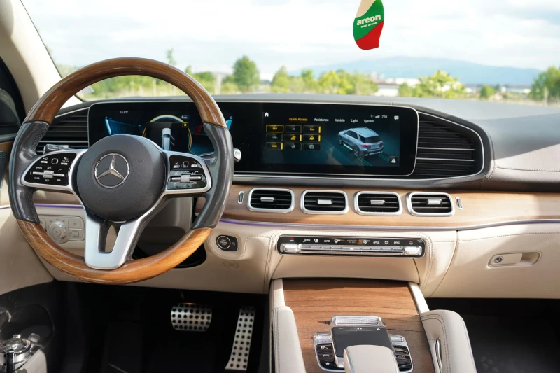 Mercedes-Benz GLE 450  BLACK PACKAGE | 7 Местна | Вакуум , снимка 9 - Автомобили и джипове - 52665890